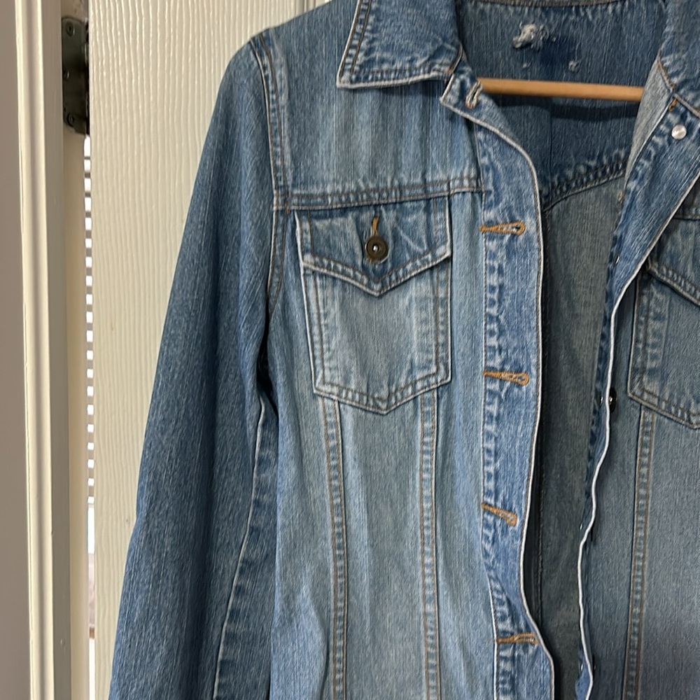 Jean jacket coat - Picture 3 of 6